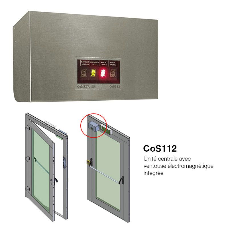 CoS112 Unité avec ventouse élect. integrée - Product detail
